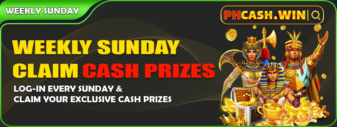 PHCASH Sunday rewards — log in weekly for up to ₱488,888